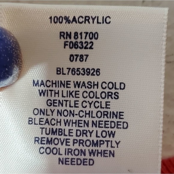 BEDFORD Fair red zippered tunic length sweater‎ plus size 1X - Picture 5 of 5